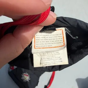 Marmot Women's Black Sz Small Nylon and Leather Ski Snow‎ Mitten Set thumbnail 8