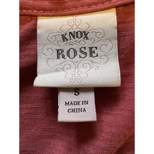 Knox Rose Blouse Pullover Tank Top Crochet Lace Pattern Size‎ Small Boho Peasant thumbnail 3