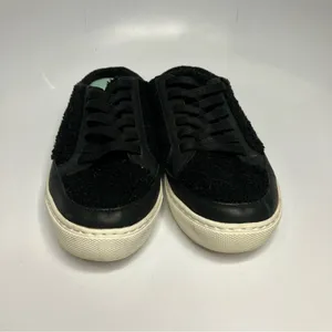 Dr. Scholl’s fuzzy black‎ mules size 8.5 thumbnail 3