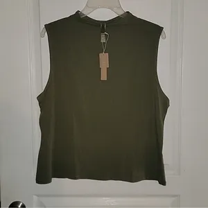SKIMS G1 Kim Kardashian Women's 3X New Vintage Mock Neck Tank Top ShirtNWT thumbnail 4