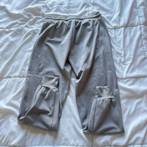 RACHEL ZOE‎ Womens Size XS Relaxed Fit Mid Rise Stretch Jogges Pants Gray Sweats thumbnail 9