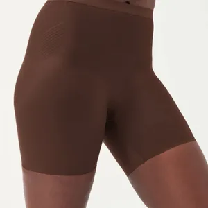 Spanx Shape Invisible‎ Girlshort, Shapewear Shorts. Size XL, Brown, NWT thumbnail 3