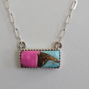 Cotton Candy Bar Necklace thumbnail 2