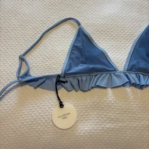 Tularosa Hazel‎ Bikini Swim Top in Sky Blue size Small NWT thumbnail 5