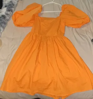 A New Day Mini orange dress thumbnail 1