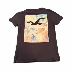 Hollister Tee with Pastel Tie-Dye Square and Seagull Logo thumbnail 2