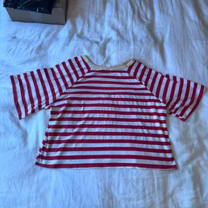 Oversized Striped T Shirt Multiple thumbnail 4