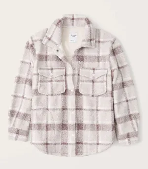 Abercrombie Sherpa Shirt Jacket thumbnail 2