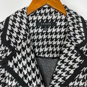 Sandro Studio Houndstooth Knit Blazer Medium‎ thumbnail 3