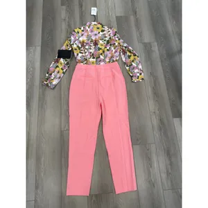 Tuckernuck Wildflower Fields Adalie Jumpsuit Pink Floral Stretch Elegant 6 $298 thumbnail 4