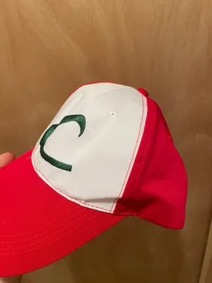 Pokémon VTG 90’s Ash Ketchum Embroidered Strap Back Hat Cap Charizard Pikachu! Has some dents no flaws thumbnail 3