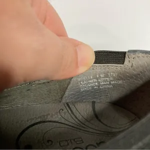 ABEO Noelle black leather Mary‎ Jane heels size 7 thumbnail 5