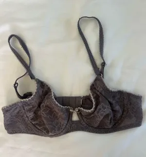 Lace bralette Brown thumbnail 1