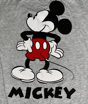 Disney Mickey Mouse Double Sided V Neck Top thumbnail 7