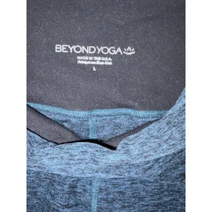 Beyond Yoga Spacedye High Waisted Midi Leggings Nocturnal Navy L thumbnail 2