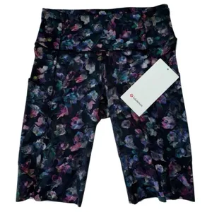 Lululemon Fast Free Short 10" Inseam Non-Reflective Activate Floral Multi Size 6 thumbnail 7