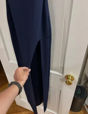 Babyboo Navy Dress Maxi thumbnail 3