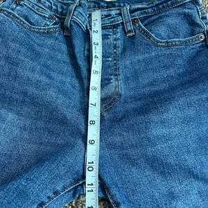Levi’s Wedgie Straight High Rise Distressed Jeans Sz 28 thumbnail 5