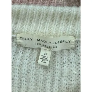 Urban Outfitters Truly Madly Deeply Caroline Striped Sweater Women’s Small thumbnail 4