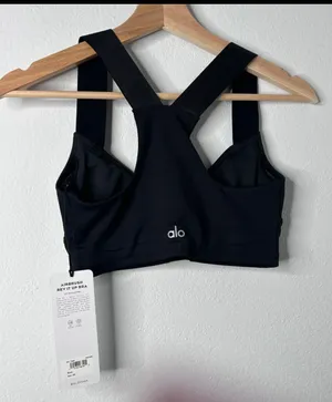Alo AIRBRUSH REV IT UP BRA Black NWT XS thumbnail 3