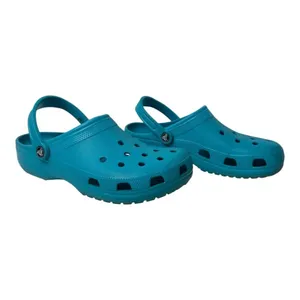 Crocs Shoes Women 11 Blue Classic Clogs Unisex Outdoor Lightweight Waterproof‎ thumbnail 2
