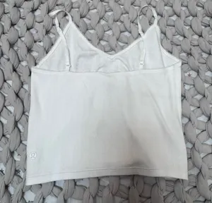 Lululemon White Camisole  thumbnail 3