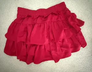 Red Gameday Ruffle Skirt Size M thumbnail 2