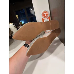 Steve Madden pointed-toe rhinestone mules with a flat slip-on design 9 thumbnail 3