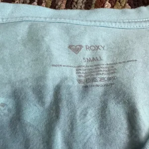 Roxy Blue Short Sleeve Relaxed T-Shirt thumbnail 2