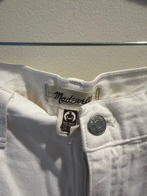 Madewell White Jeans thumbnail 2