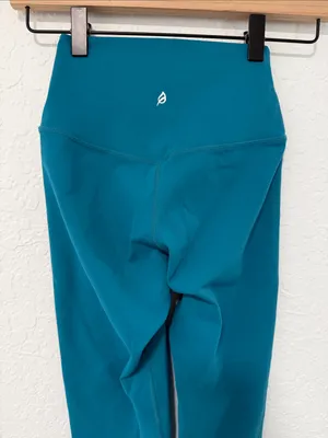 P’tula Teal High-Waist Danielle Luxe Leggings Size XS thumbnail 3