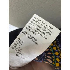 Anthropologie Maeve Abstract City Shorts Boho High Rise Women's Size 2 Geometric thumbnail 5