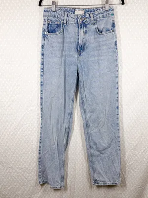 Free‎ People We The Free The Pacifica High Rise Slim Straight Leg Jeans thumbnail 2