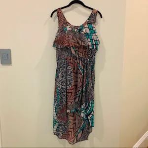 Abstract Hi Low Dress thumbnail 2