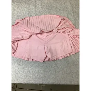 Gold Hinge Pleated Tennis Skort Almond Blossom Pink XL JK2201-ABLM. thumbnail 4