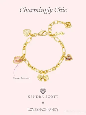 Kendra Scott x LoveShackFancy On Hand Charm Bracelet thumbnail 4
