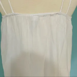 Aeropostal Women Embroidery Sleeveless White Summer Top Size Small‎ thumbnail 5