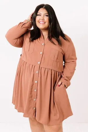 Entro Long Sleeve Dress thumbnail 1