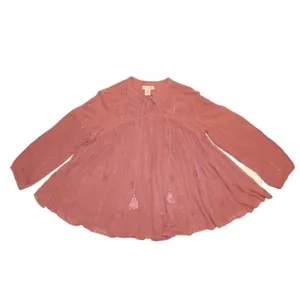 Rachel Zoe Babysoll‎ Peasant Style Blouse thumbnail 5