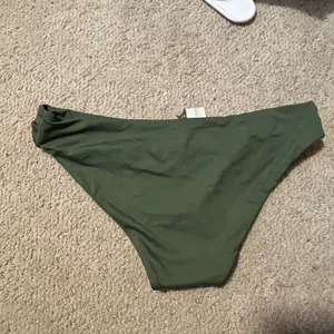 NWOT L*Space cutout bikini bottoms olive thumbnail 3