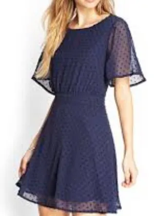 Forever 21 open back short sleeve dress thumbnail 1