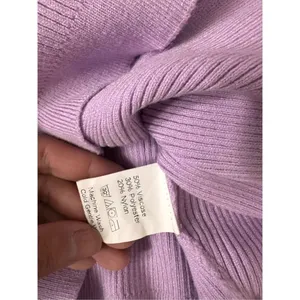 Lilac Ribbed Button thumbnail 4