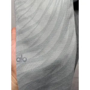 Alo Yoga High Waist Airbrush Leggings Pistachio Waves Green Size S Athletic thumbnail 3