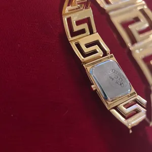Vintage Gruen Mother of Pearl Genuine Diamond Quartz Ladies Watch thumbnail 7