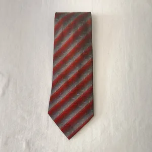 Joseph & Feiss International Silk Tie Designer Geometric Stripes Vintage Office thumbnail 5