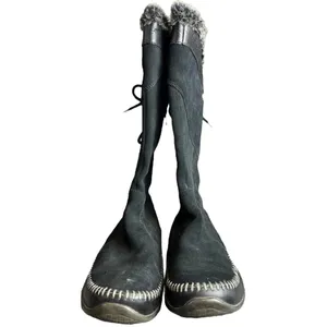 The North Face Women's 6 Janey Boots Black Tall 200G‎ Primaloft Insulated Winter thumbnail 2