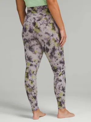 Lululemon Align Super-High-Rise Pant 28" Radial Tie Dye Mauve Grey Multi Size 10 thumbnail 4