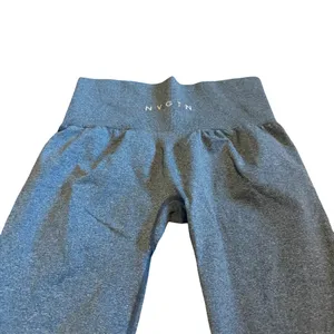 NVGTN Blue Stretch Leggings Pull-On Workout Lifting Full-Length Size Medium thumbnail 3