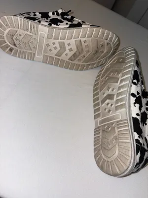 Gypsy Jazz Slip on shoes in cow print & southwestern Pattern Size 7 thumbnail 5