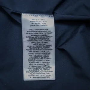 Lauren Ralph Lauren Puffer‎ Jacket Womens XS Navy Blue Chevron Quilted Hood Coat thumbnail 14